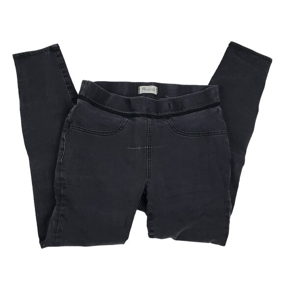 Madewell The Anywhere Jean in Marton Wash Size 29 Black Stretch Denim Jeggings - Picture 2 of 16